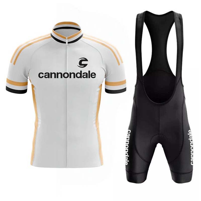 Cycling Commuter Clothing - Cannondale Radsport-Trikot-Set MTB Radsport-Trägerhosen-Set Reflektierende Anpassbare