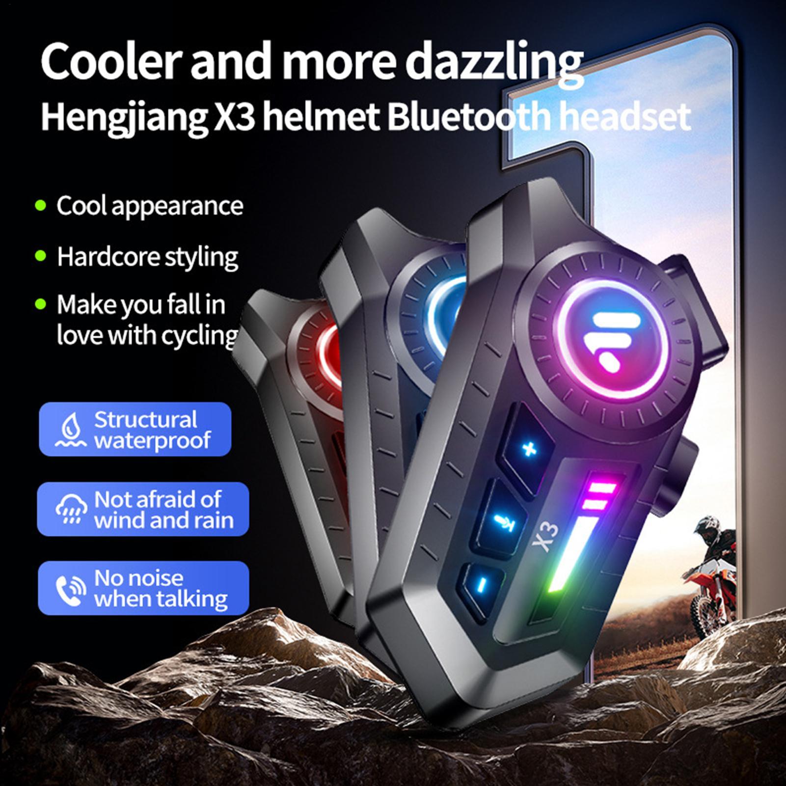 Commute Cycling Helmet - Helm-Headset, kabelloses Headset mit doppeltem Lautsprecher,