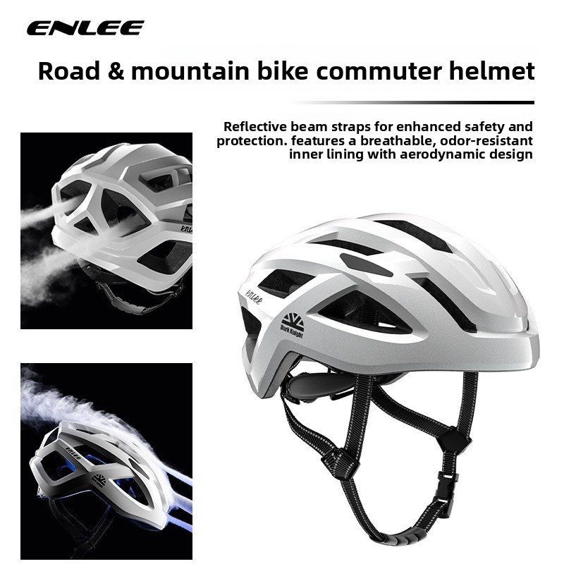 Commute Cycling Helmet - ENLEE Fahrradhelm Outdoor Freizeit Pendler Mountain
