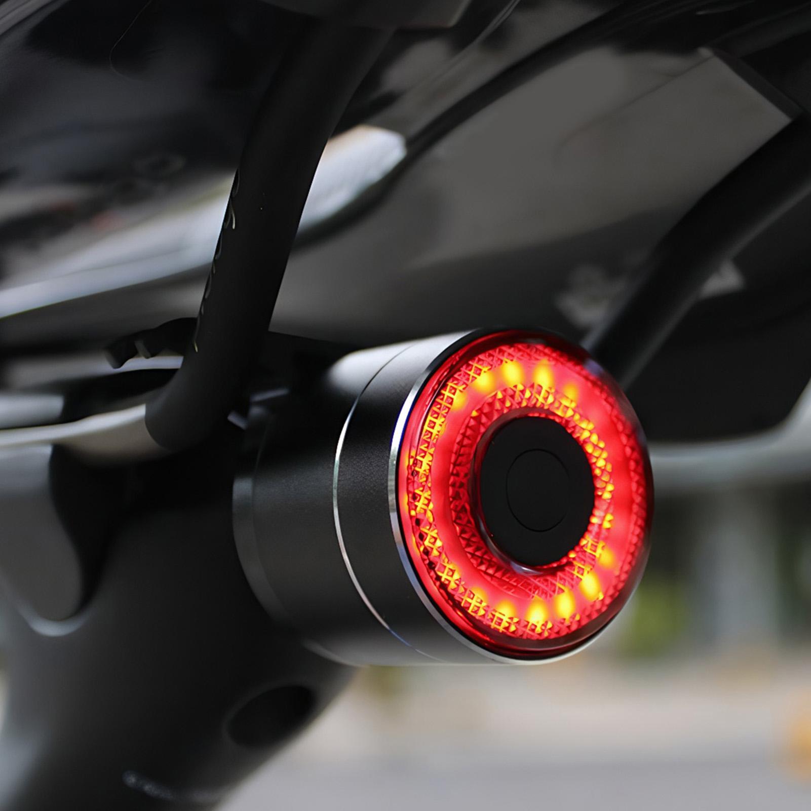 Cycling Commuting - Fahrrad Rücklicht Smart Bike Tail Sensing