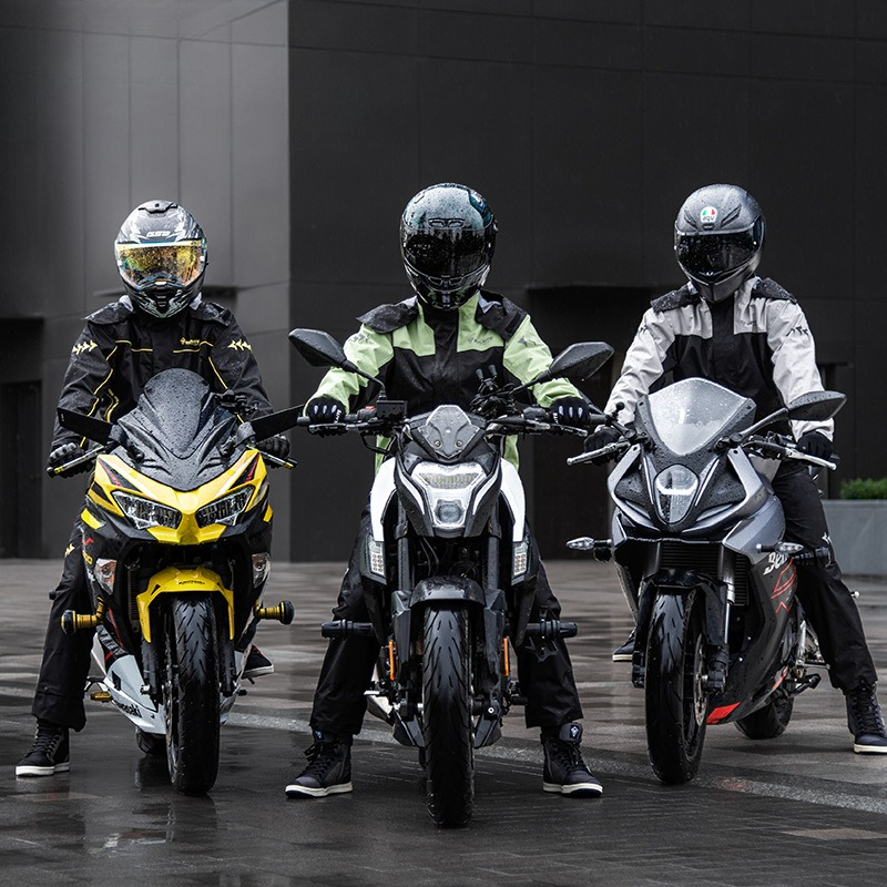 Cycling Commute Pants - Oxford Motorrad-Regenanzug, wasserdichte Jacke und Hose,