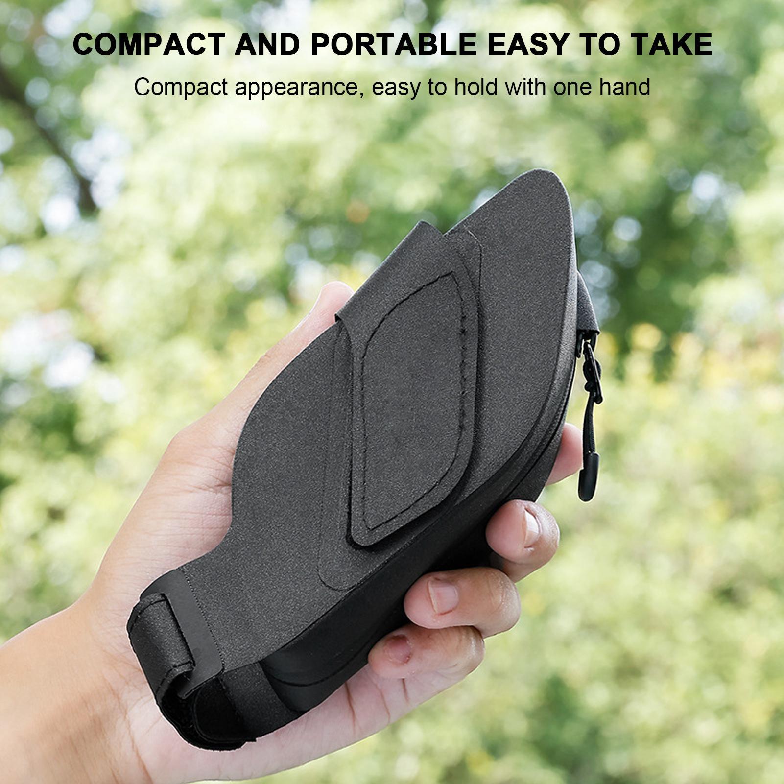 Saddle Bag Under Seat - 0,25 l TPU wasserdichte Fahrradsatteltasche unter