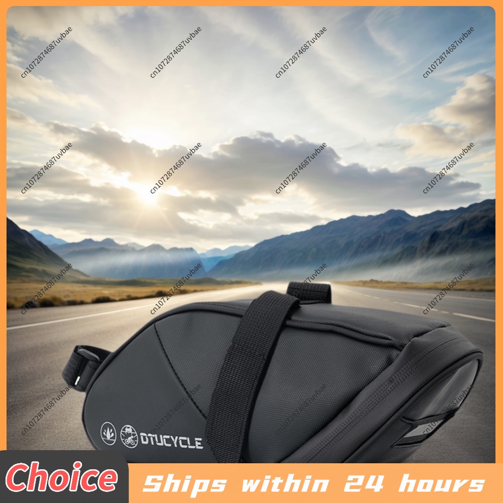 Saddle Bag Under Seat - Fahrrad-Untersitz-Tasche mit Riemen - Große Satteltasche