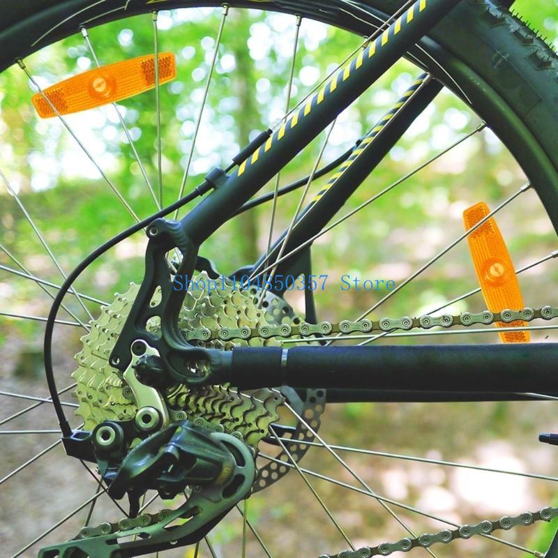 Spoke Reflector Set - 8 Stück Fahrradreflektoren Fahrradradreflektoren Fahrradspeichenreflektor Fahrradsicherheit