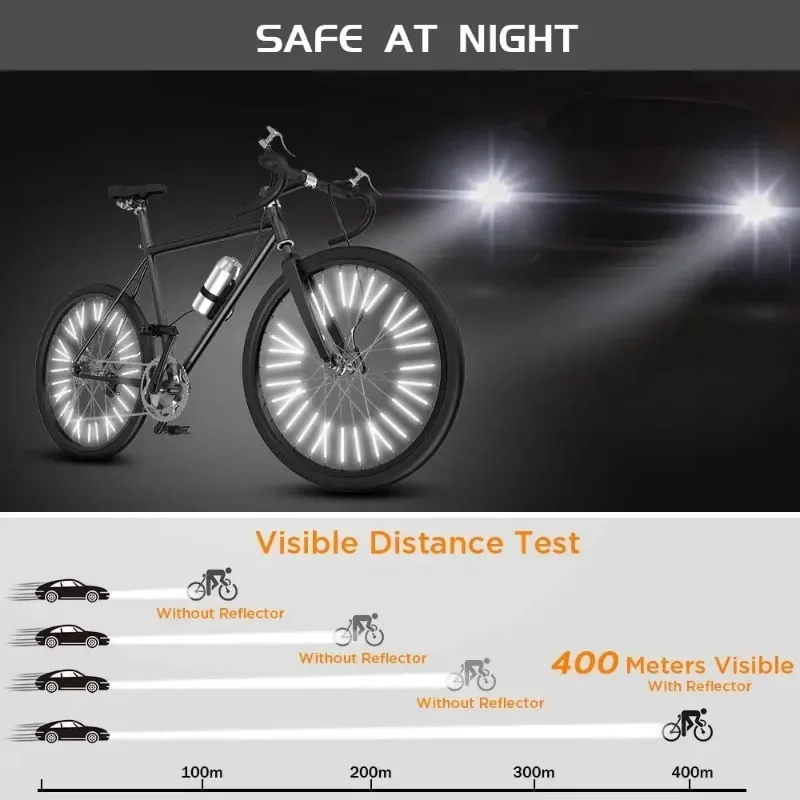 12 Teile/satz Rohr Warnung Str – Spoke Reflector Set Bewertung und Preis