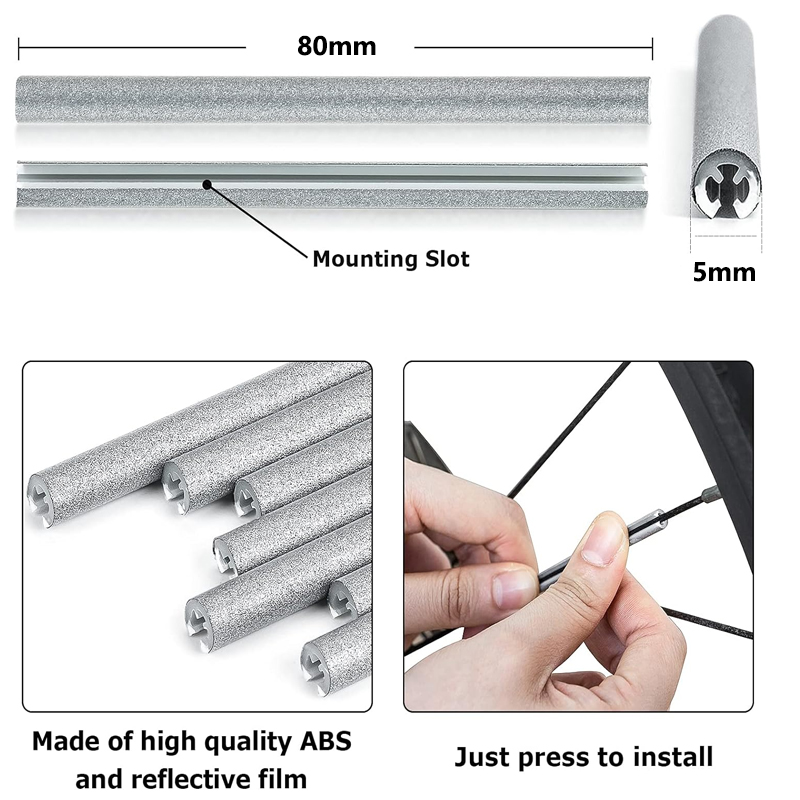 36/48/72/96 Stück 8 cm Speiche – Spoke Reflector Set Bewertung und Preis