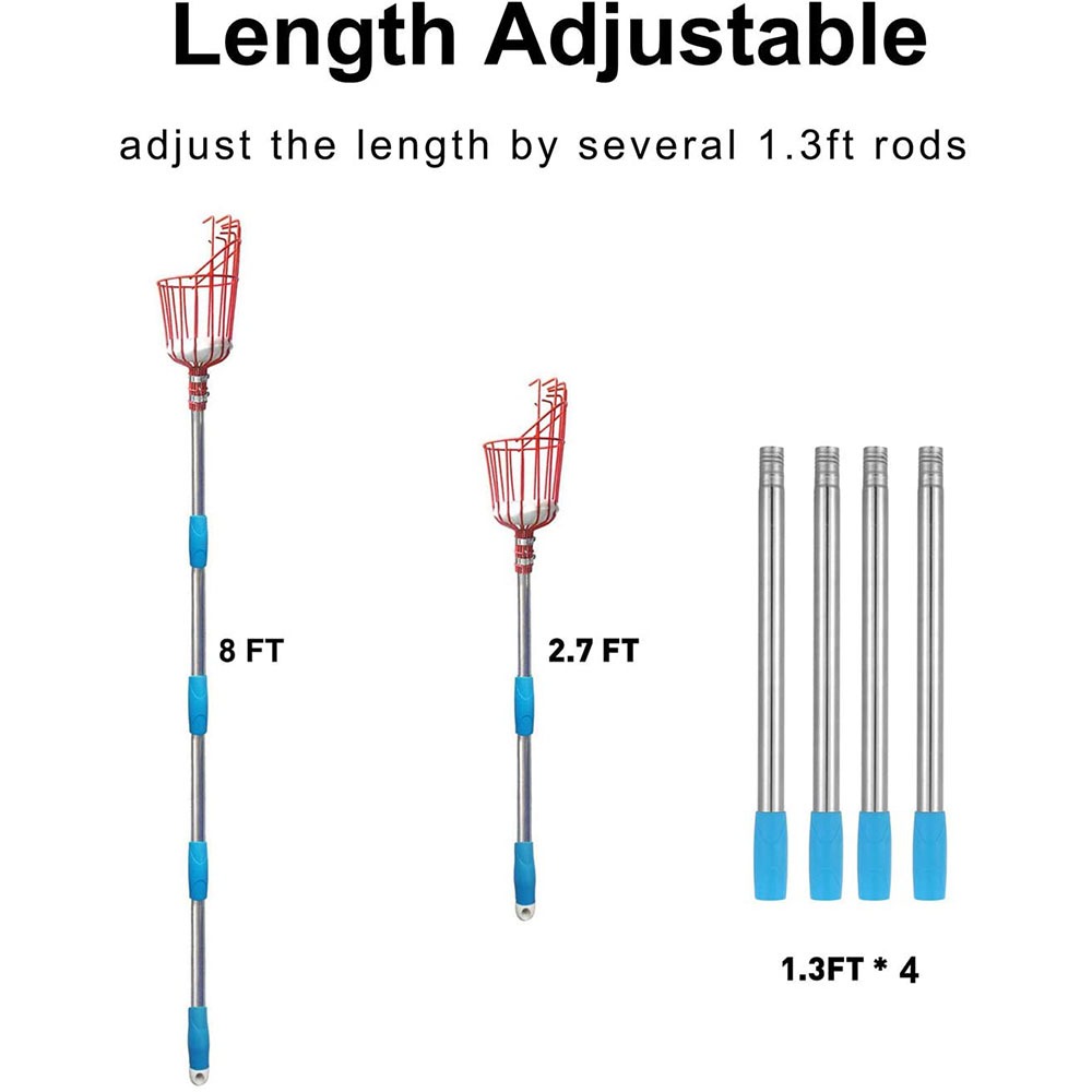 260cm Obstpflücker, Korb mit e – Cycling Zones Bewertung und Preis